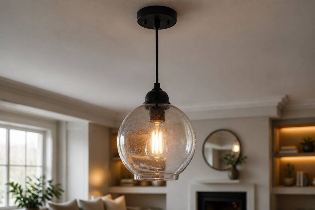 Glazen hanglamp: zo kies je de juiste stijl, maat en licht